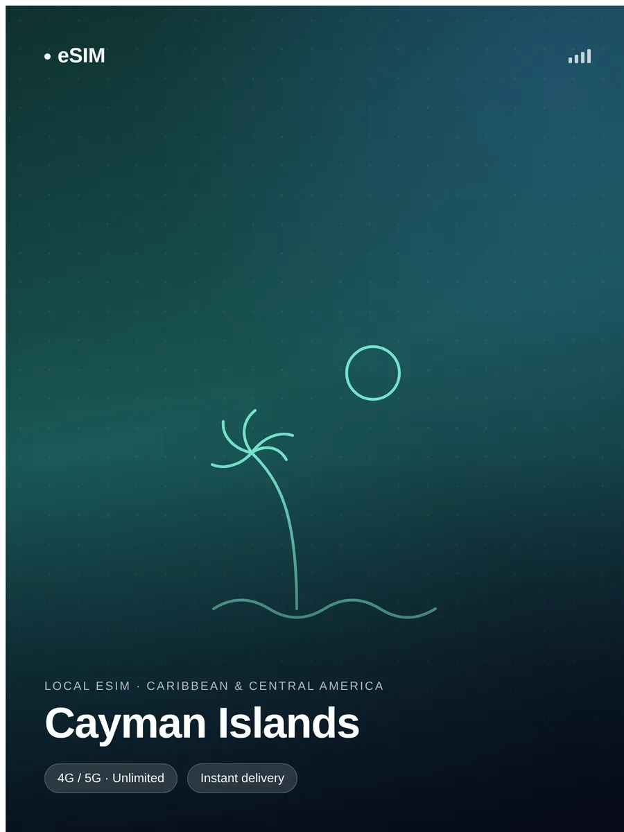 Cayman Islands eSIM - Image 2