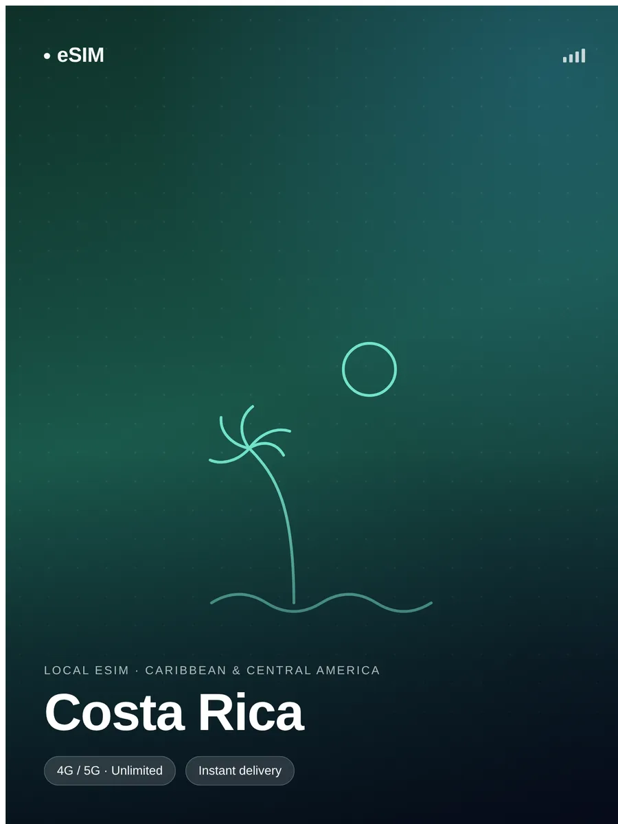 Costa Rica eSIM - Image 2