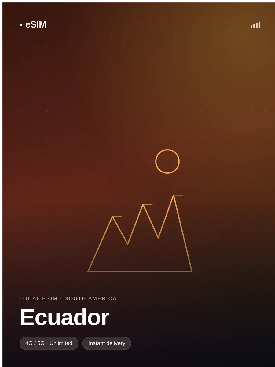 Ecuador eSIM - Image 2