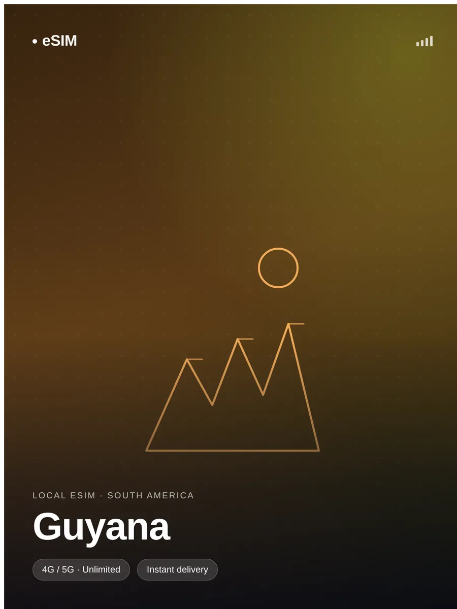 Guyana eSIM - Image 2