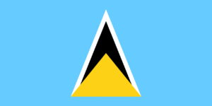 Flag of Saint Lucia